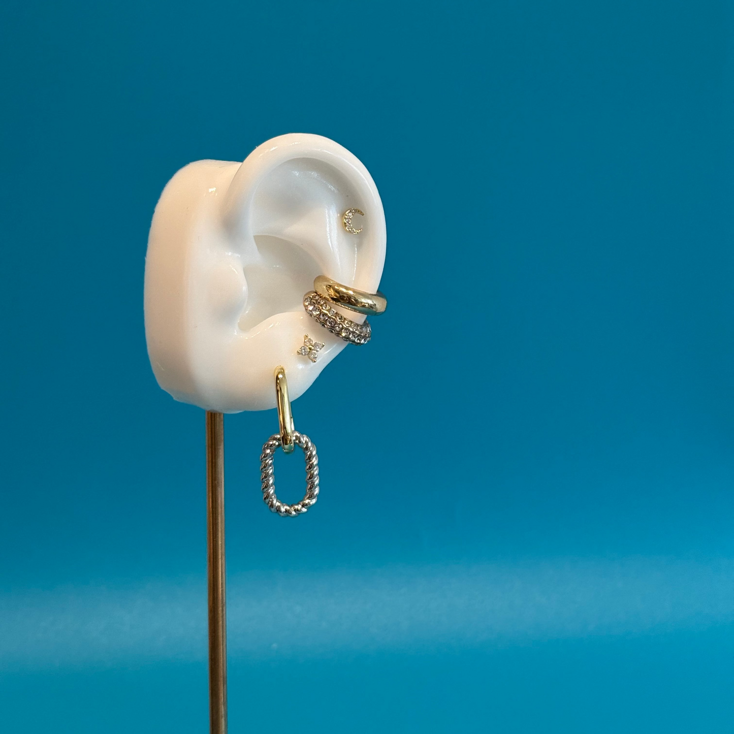 Double Earring Hoop