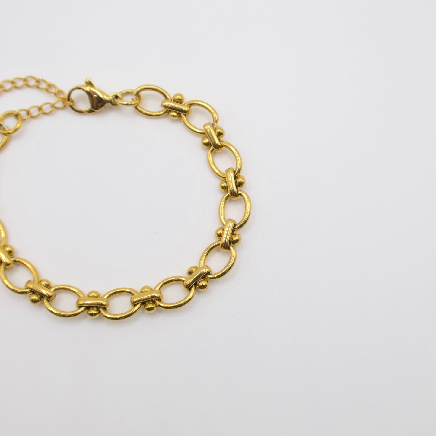 Circle Paperclip Bracelet