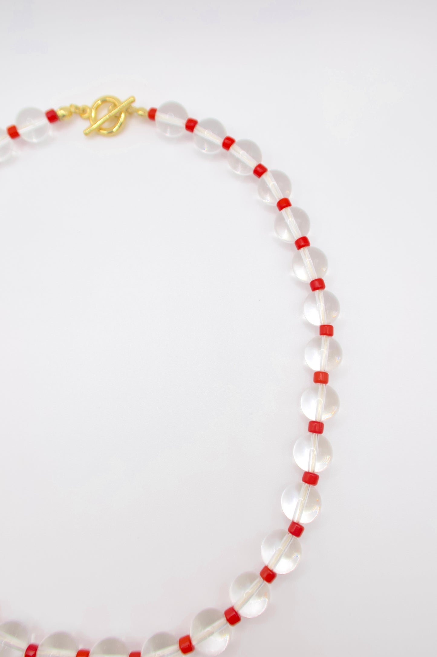 White-Red Necklace
