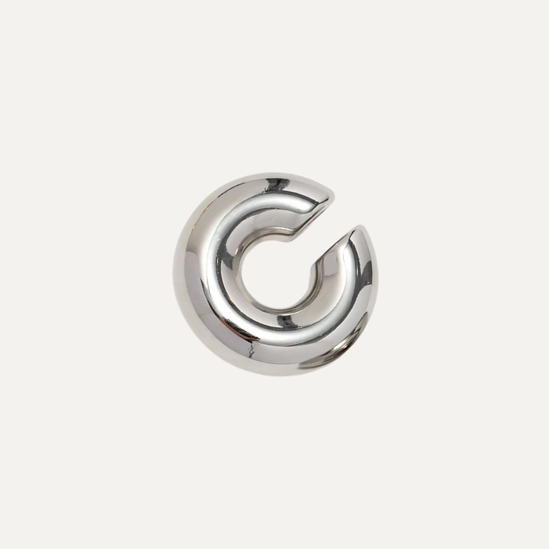 C Ear cuff Gold & Silver