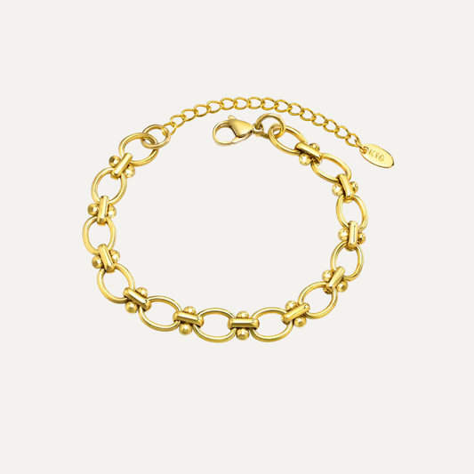 Circle Paperclip Bracelet