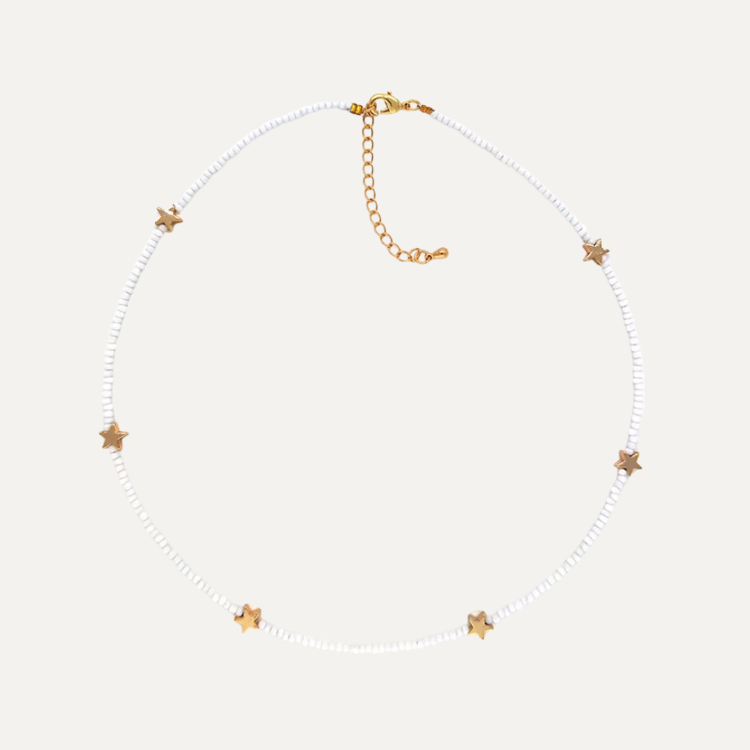 White Star Necklace