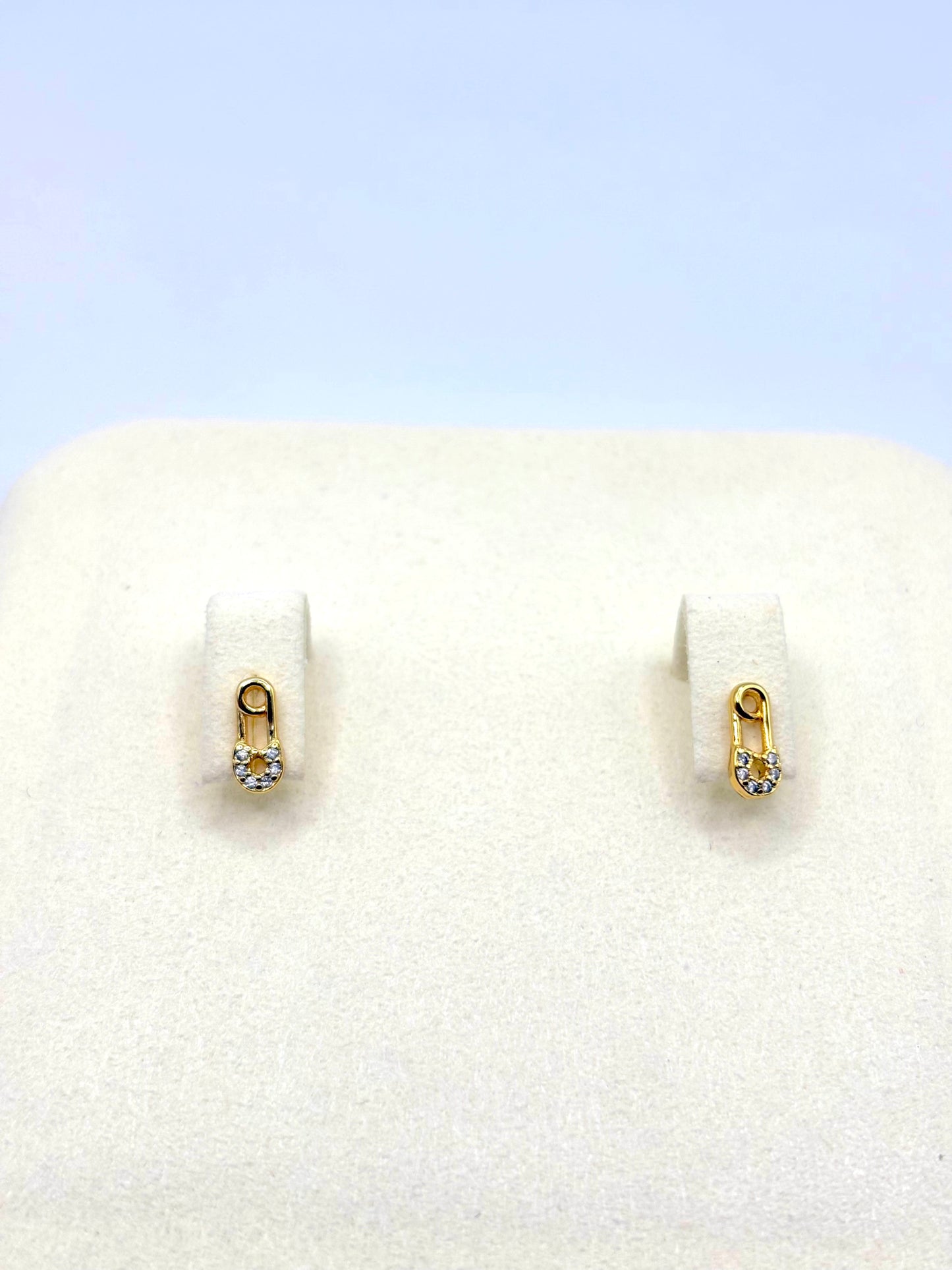 Mini Paperclip Earring