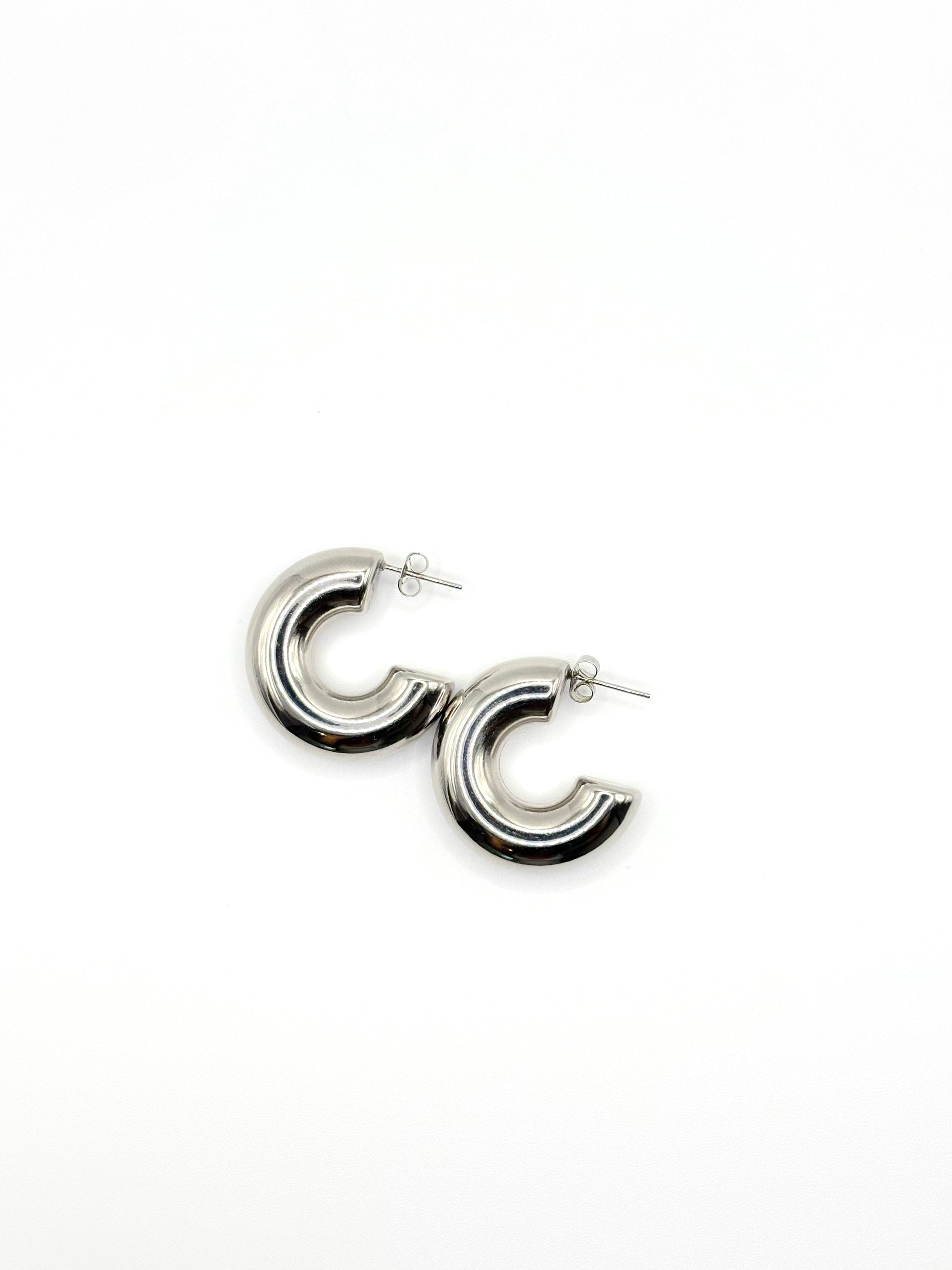 SILVER925 BIG HOOP EARRINGS /シルバー/ピアス Amazon.com: Hoop Earrings for Women 925 Sterling Silver