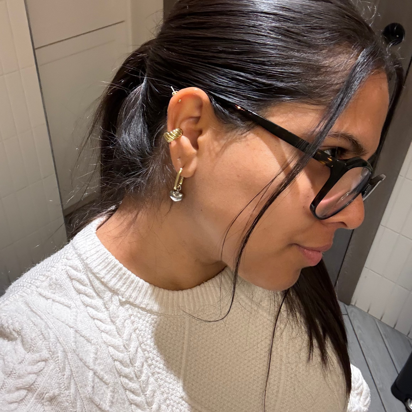 Croissant Earcuff