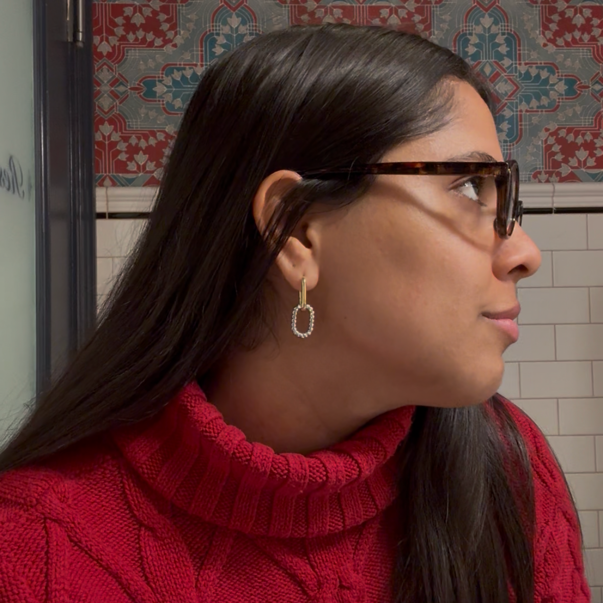Double Earring Hoop