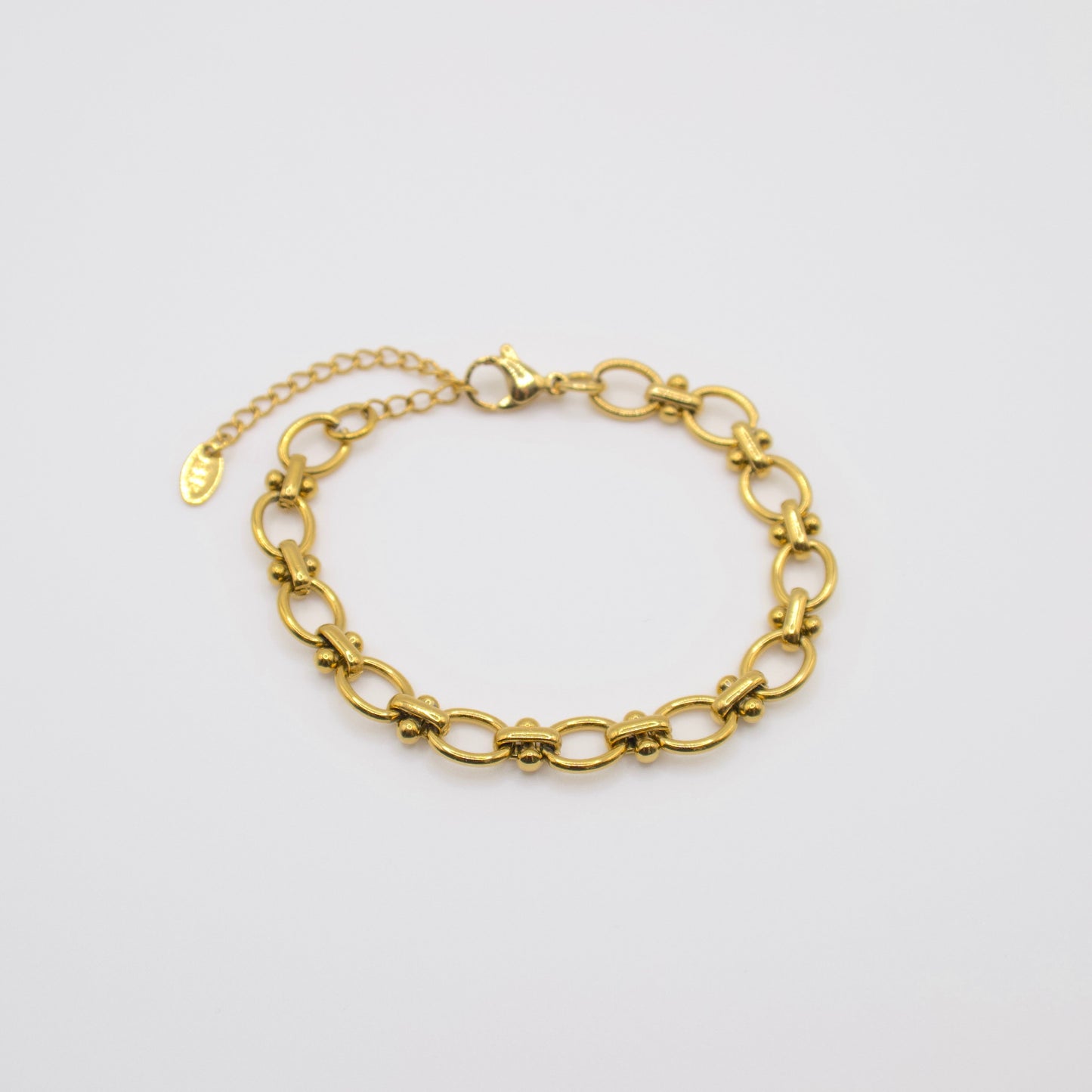 Circle Paperclip Bracelet
