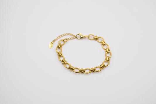 Circle Paperclip Bracelet