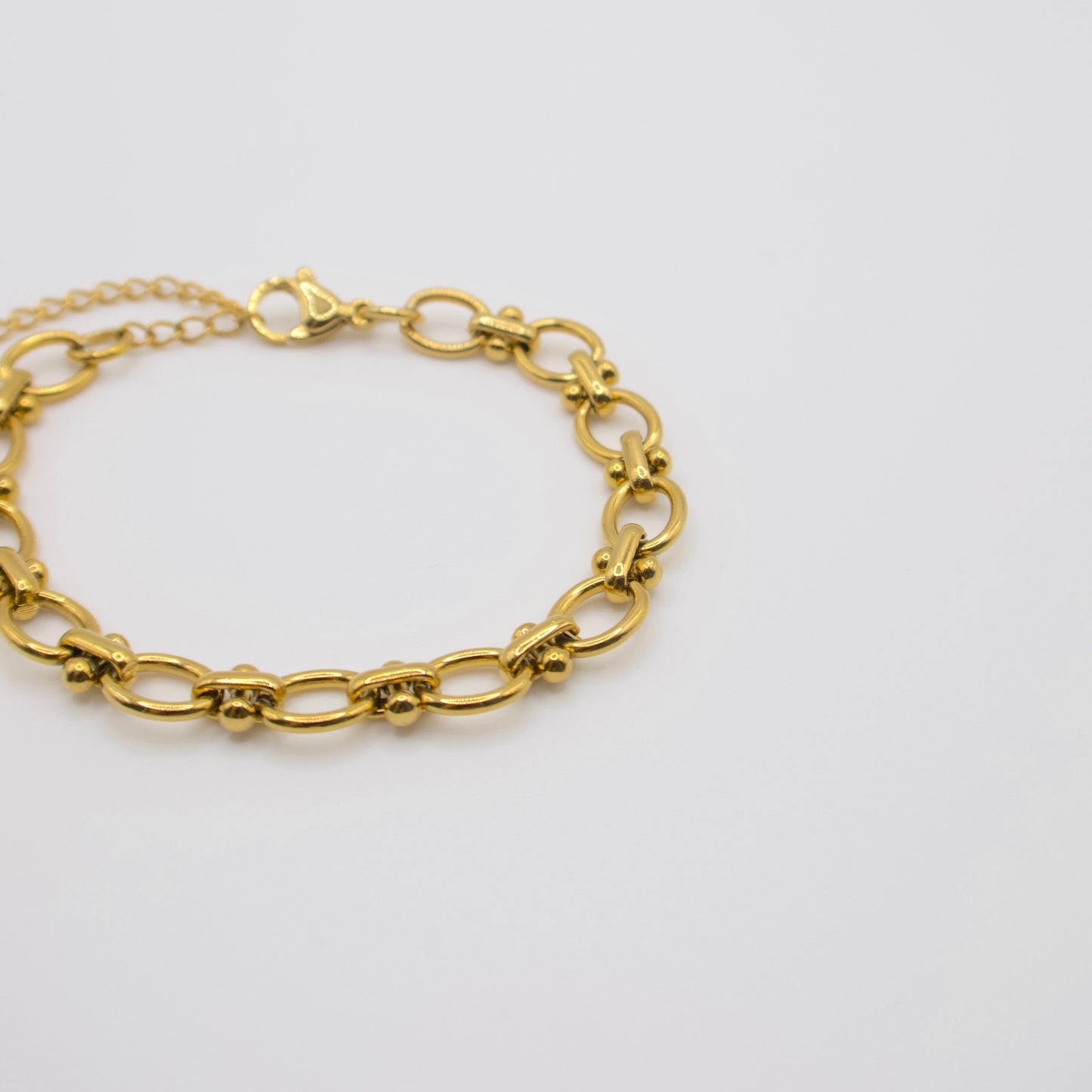 Circle Paperclip Bracelet