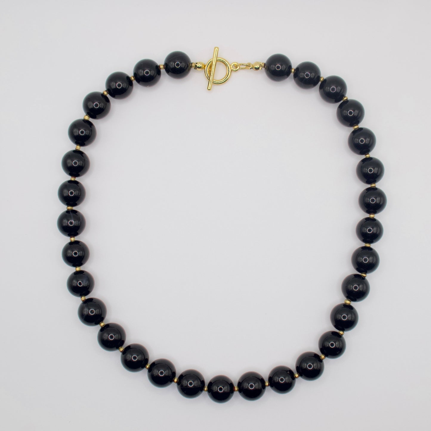 Moon Black Necklace