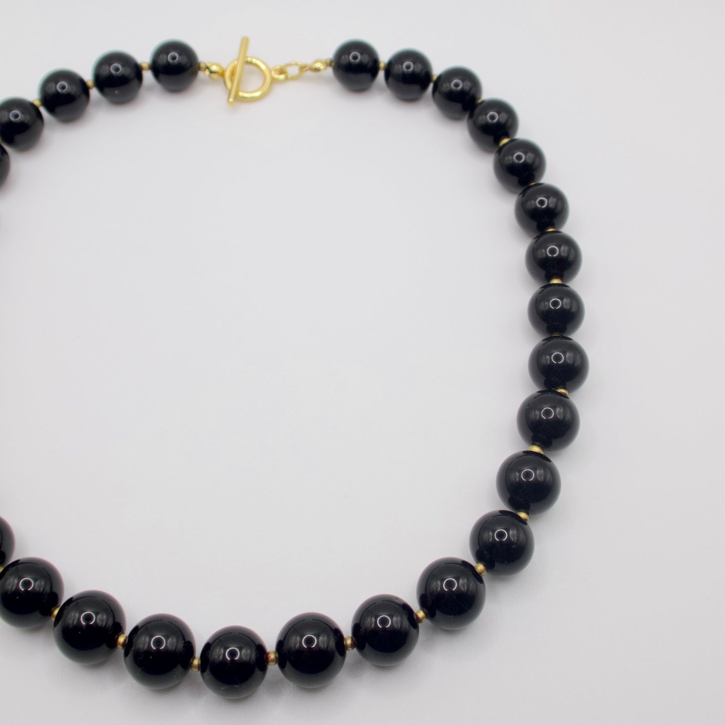 Moon Black Necklace