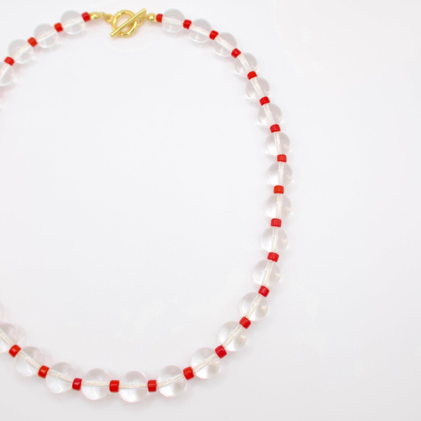 White-Red Necklace