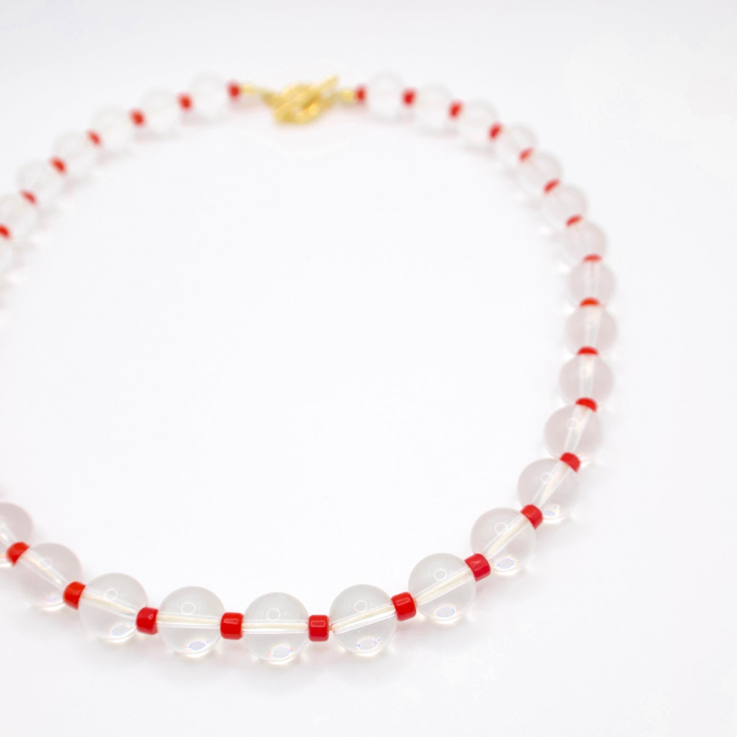 White-Red Necklace