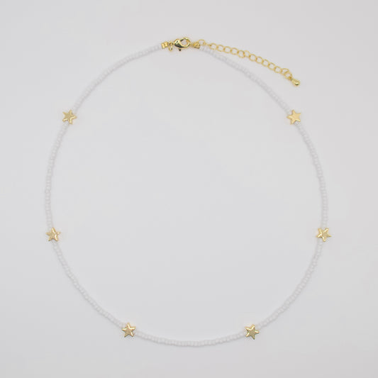 White Star Necklace