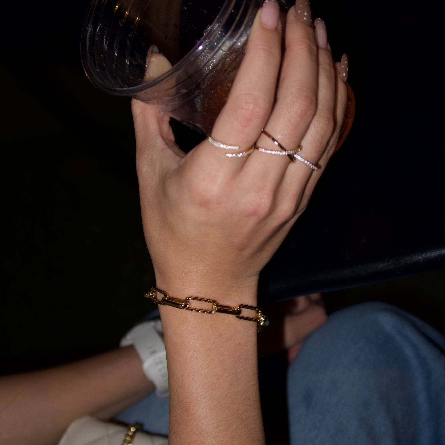 Slim Line Curve Ring