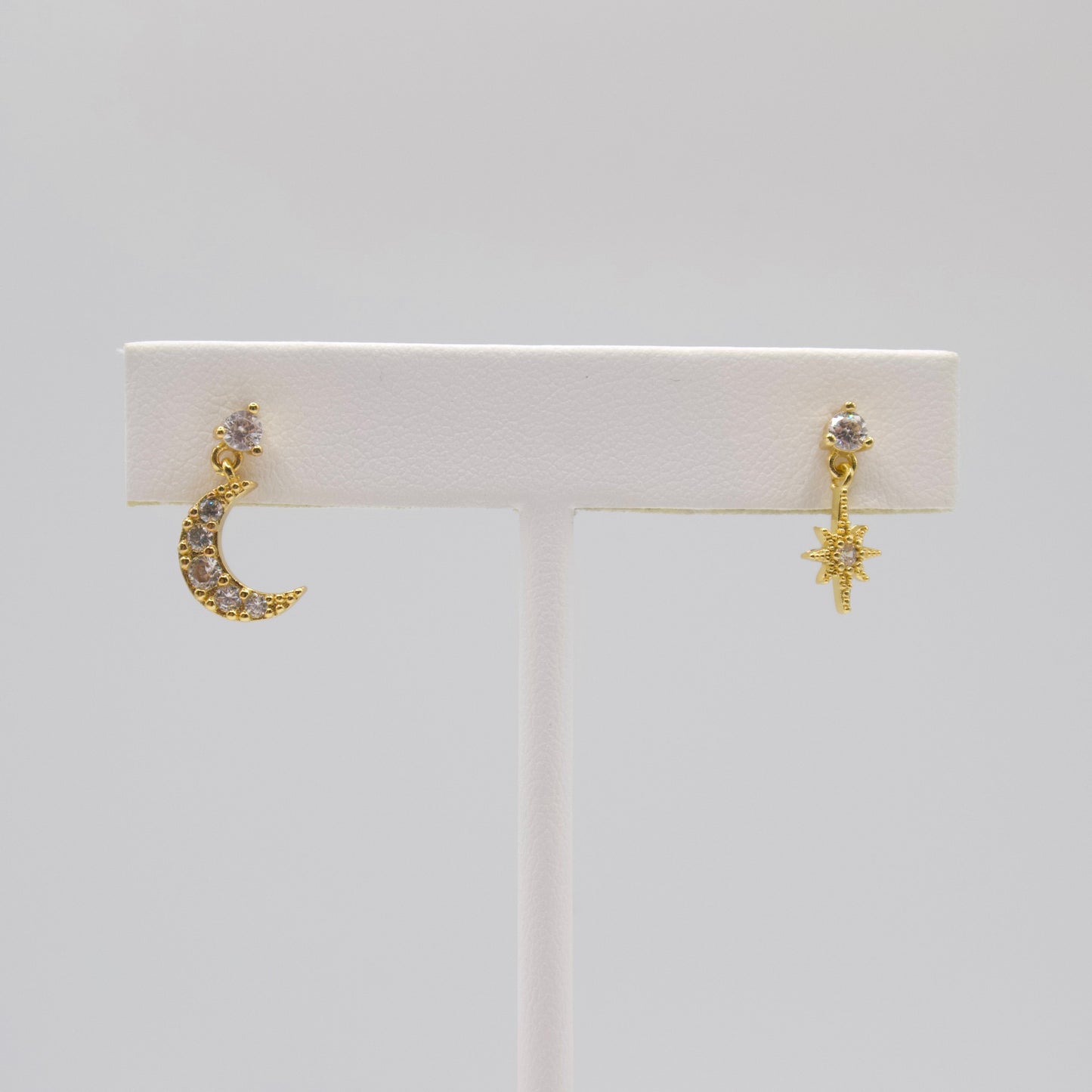 Moon-Star Earring